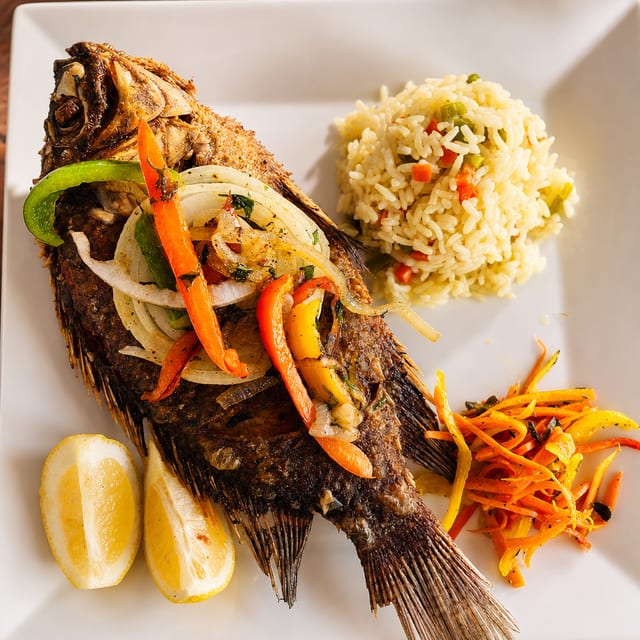 Pescado Frito o Cocido.