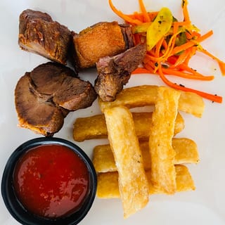 Yuca Cocida o Frita